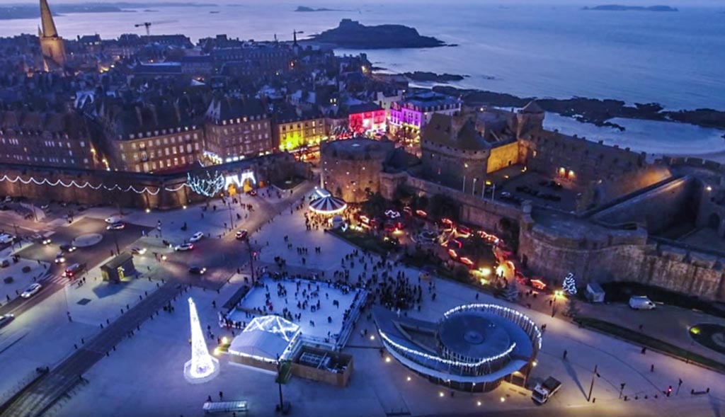 la magie de noël à saintmalo